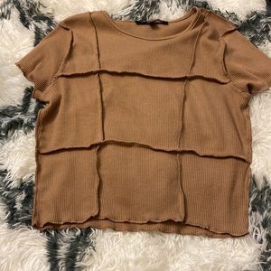 vintage brown shirt